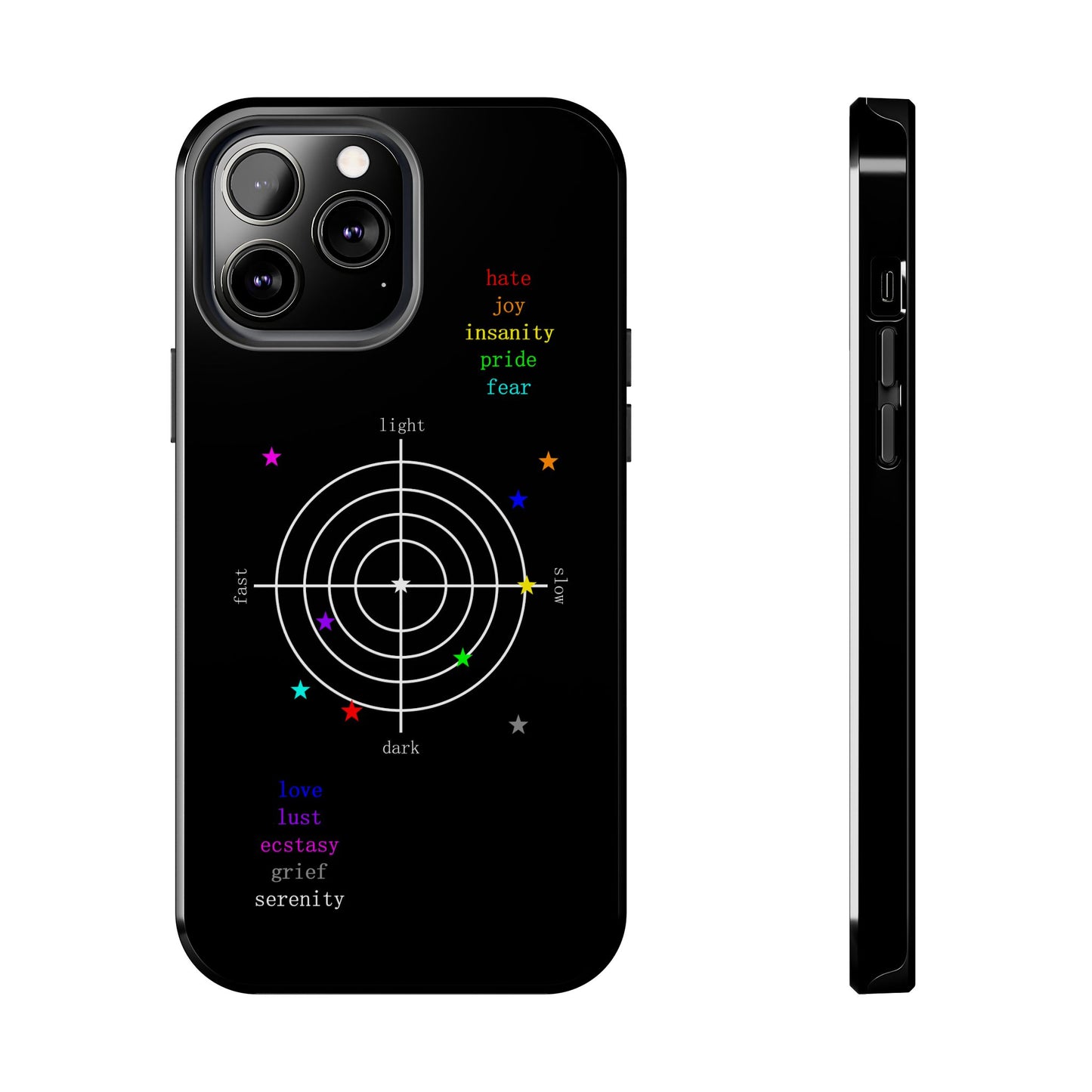 "i feel things" Phone Case