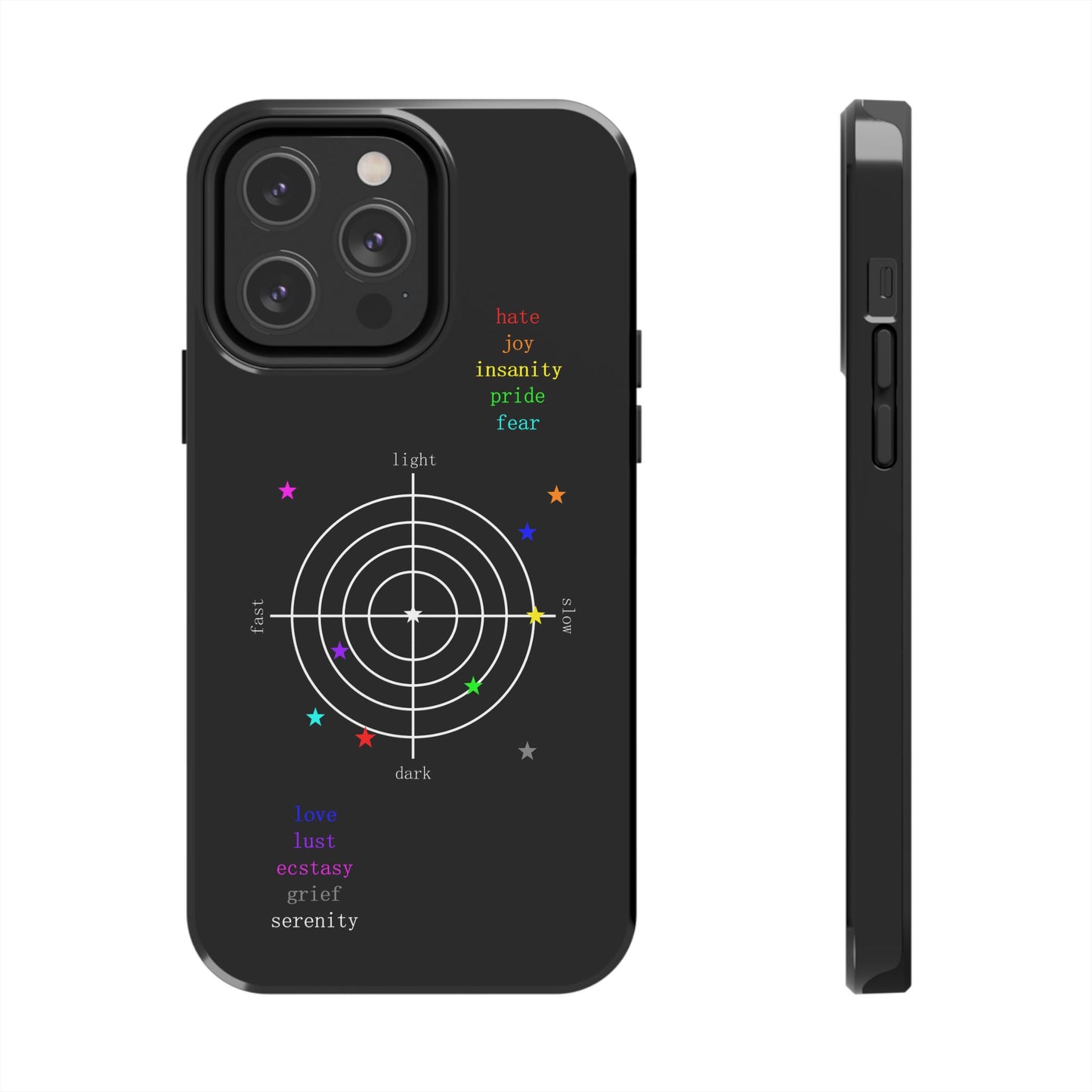 "i feel things" Phone Case