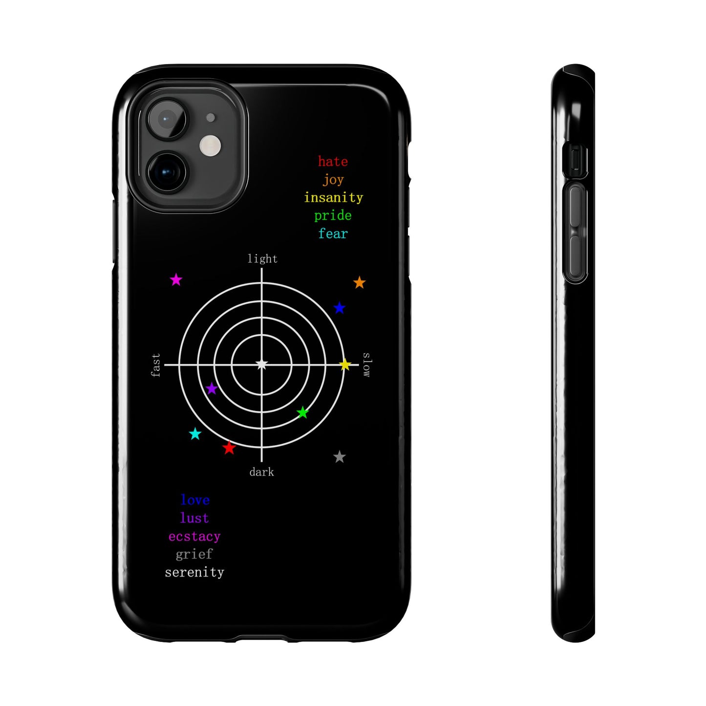 "i feel things" Phone Case