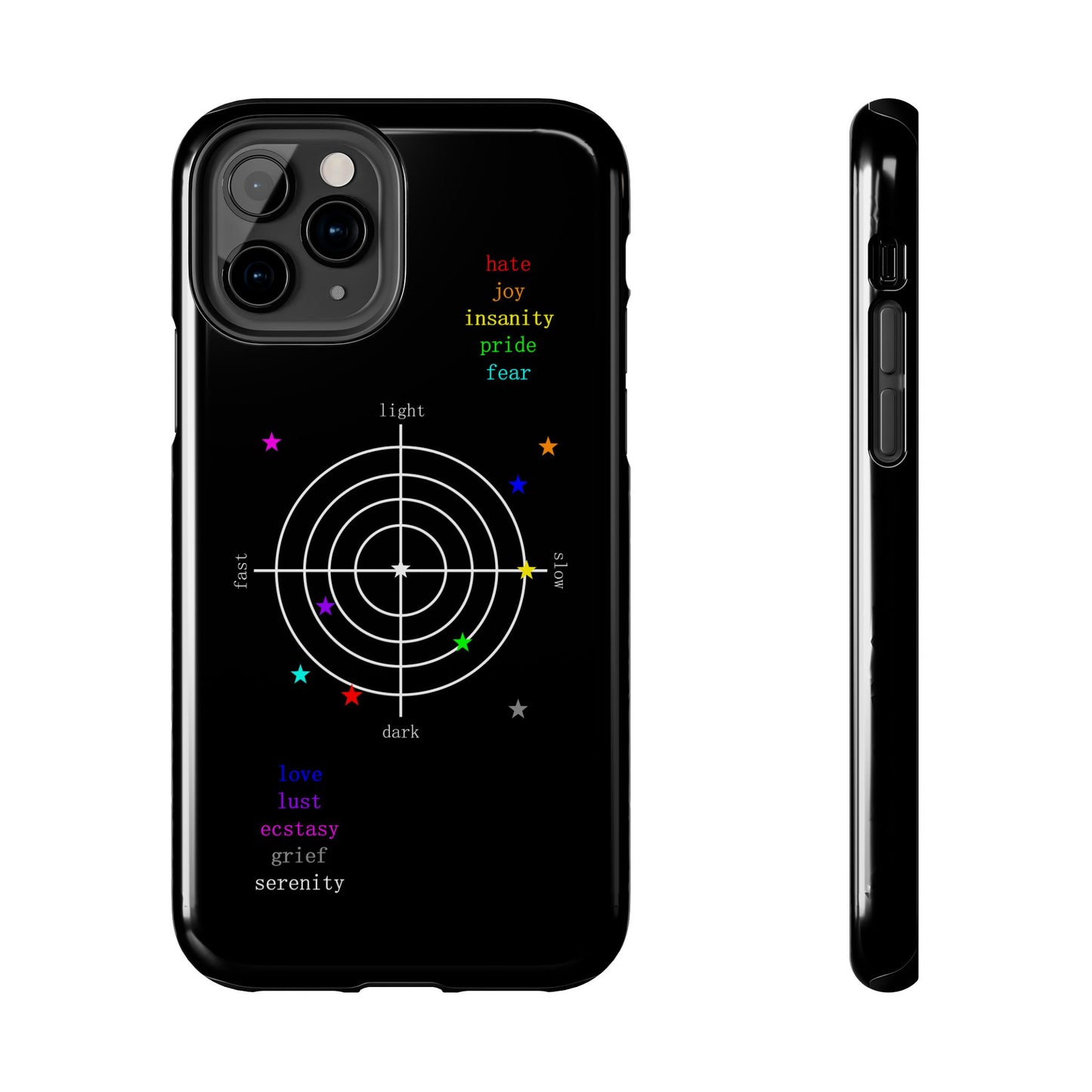 "i feel things" Phone Case