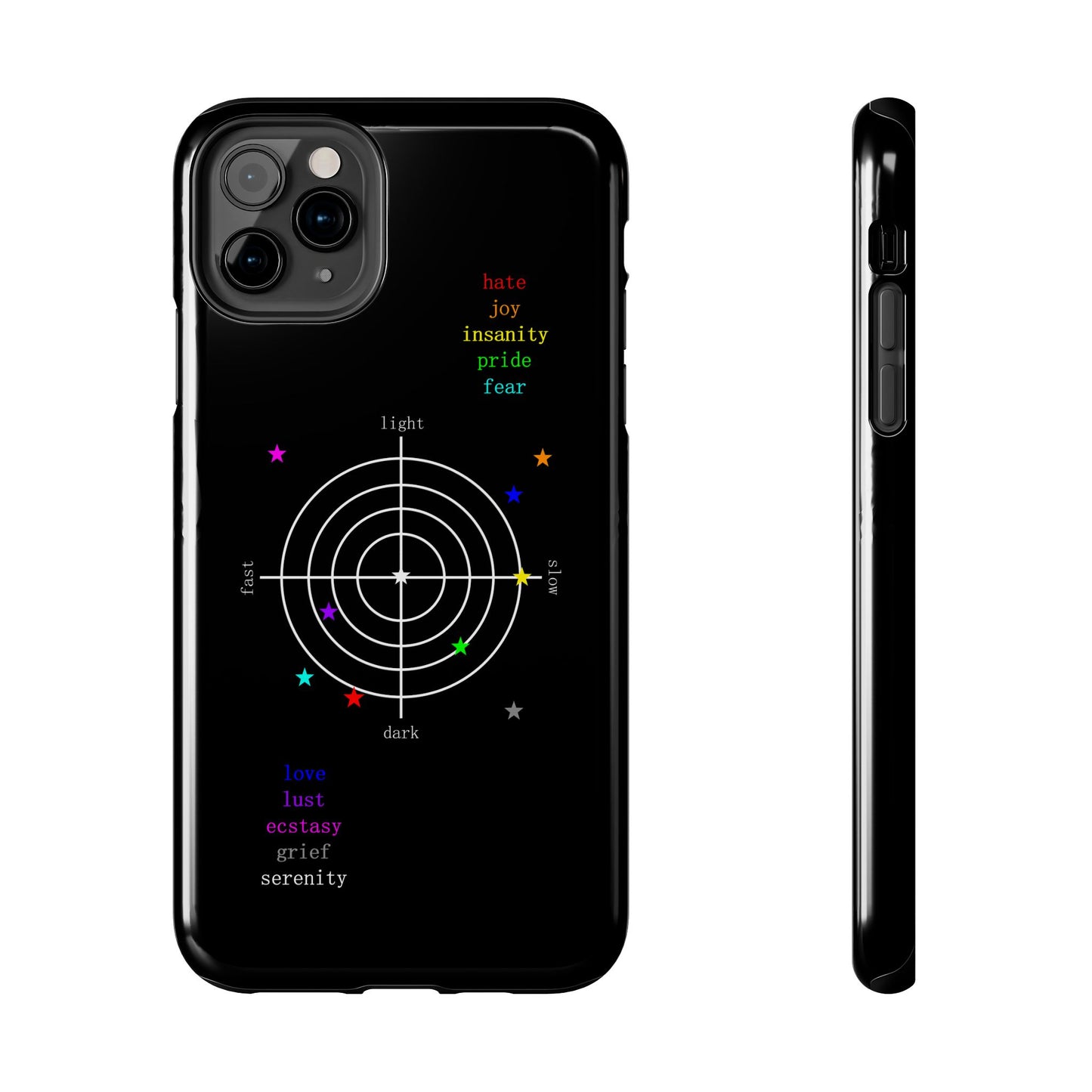 "i feel things" Phone Case