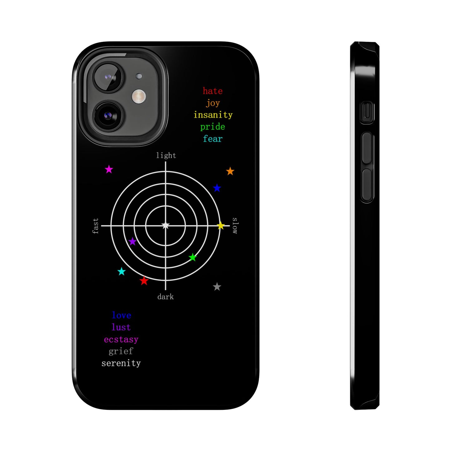 "i feel things" Phone Case