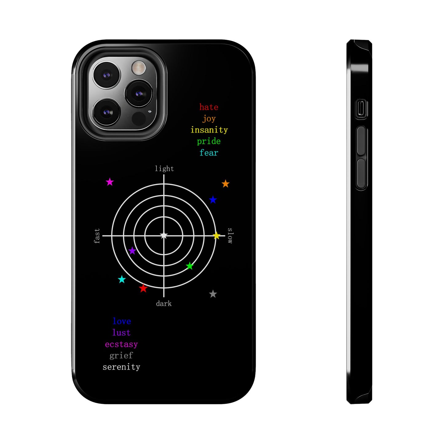 "i feel things" Phone Case