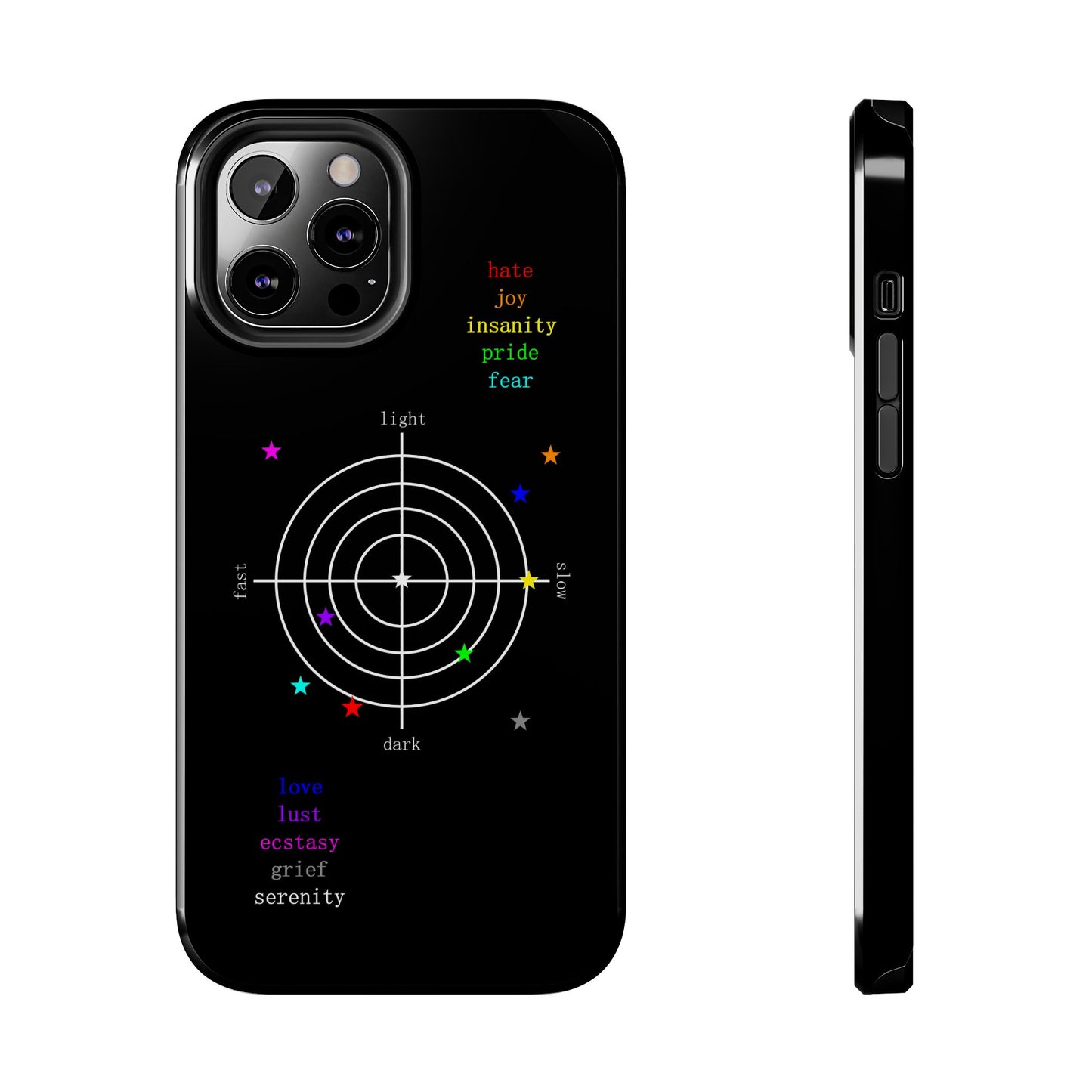 "i feel things" Phone Case