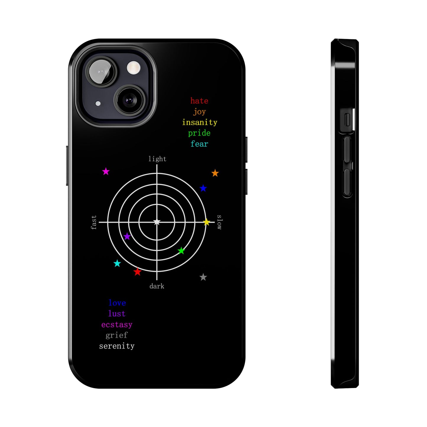 "i feel things" Phone Case
