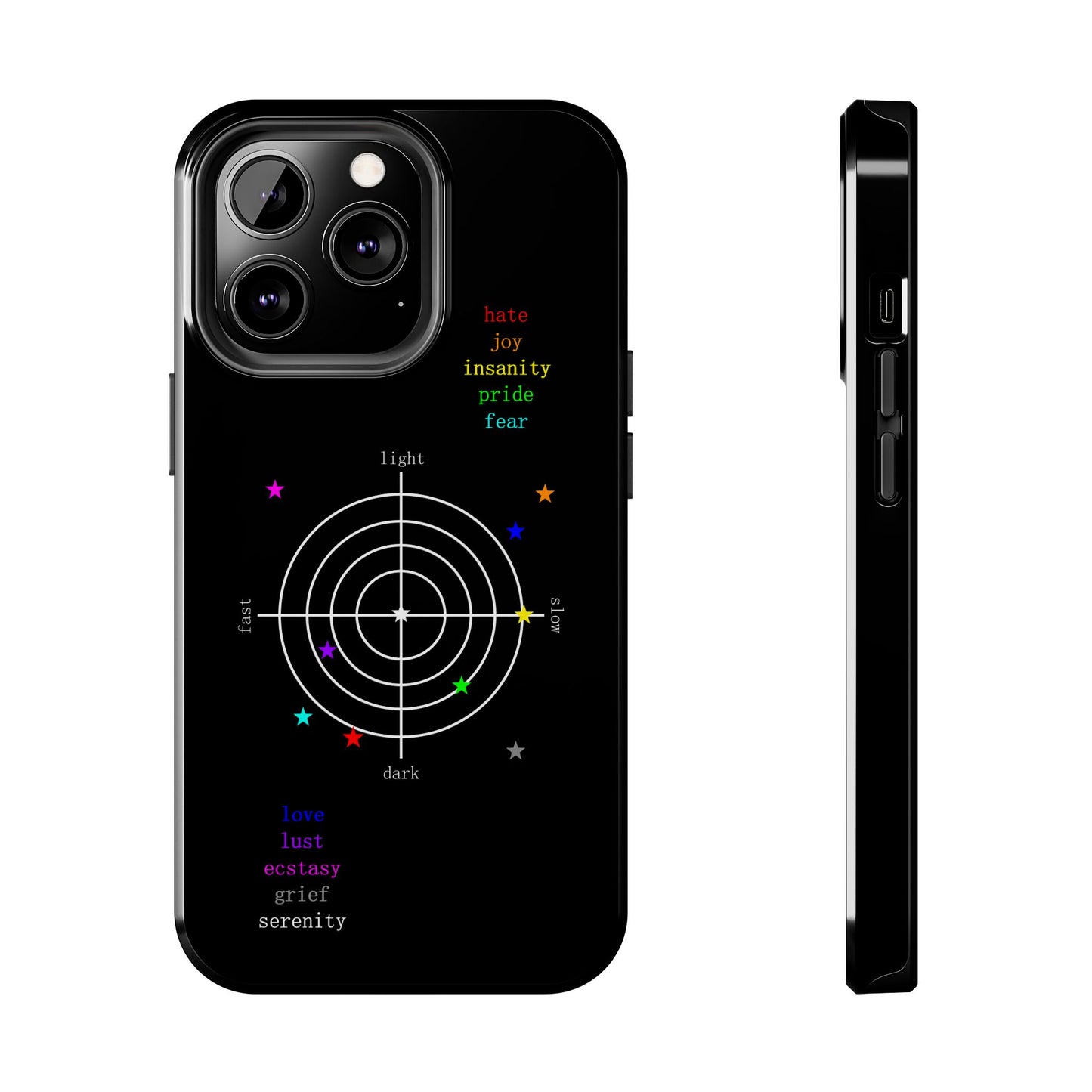"i feel things" Phone Case