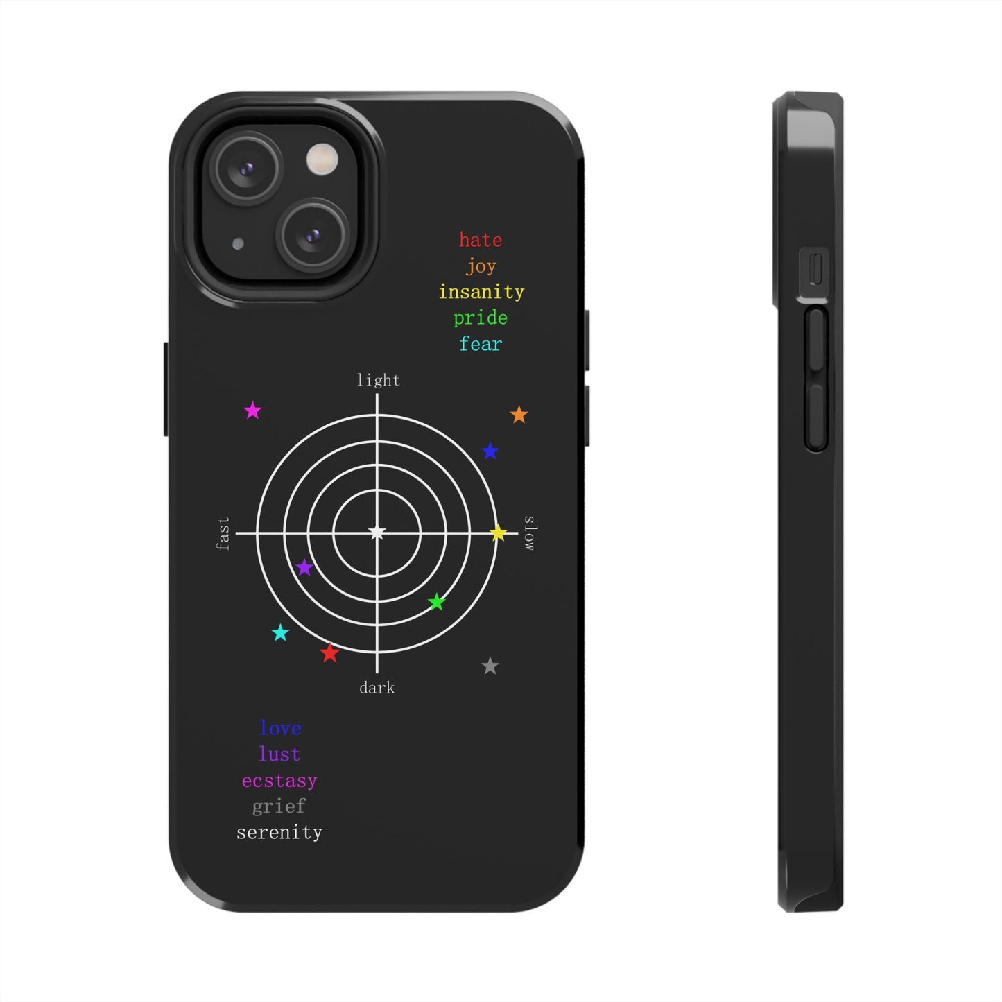 "i feel things" Phone Case