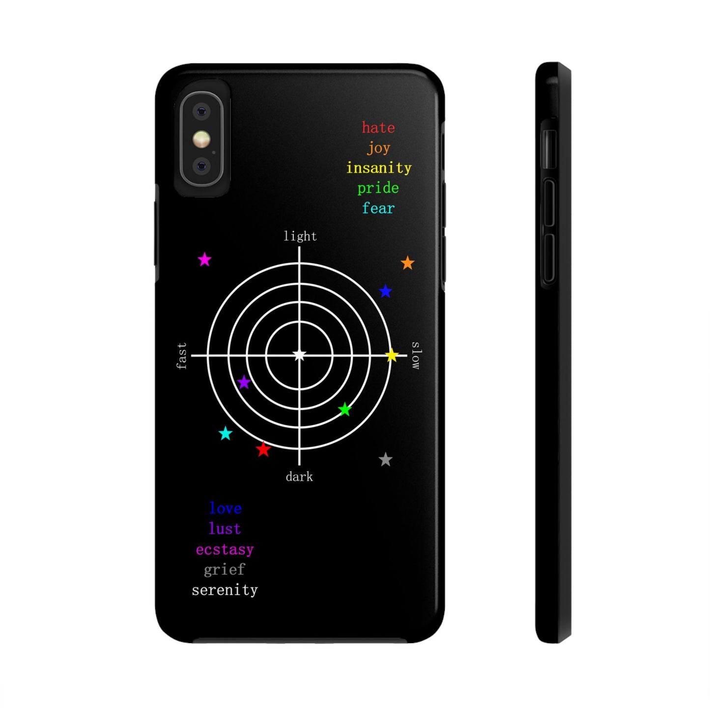 "i feel things" Phone Case