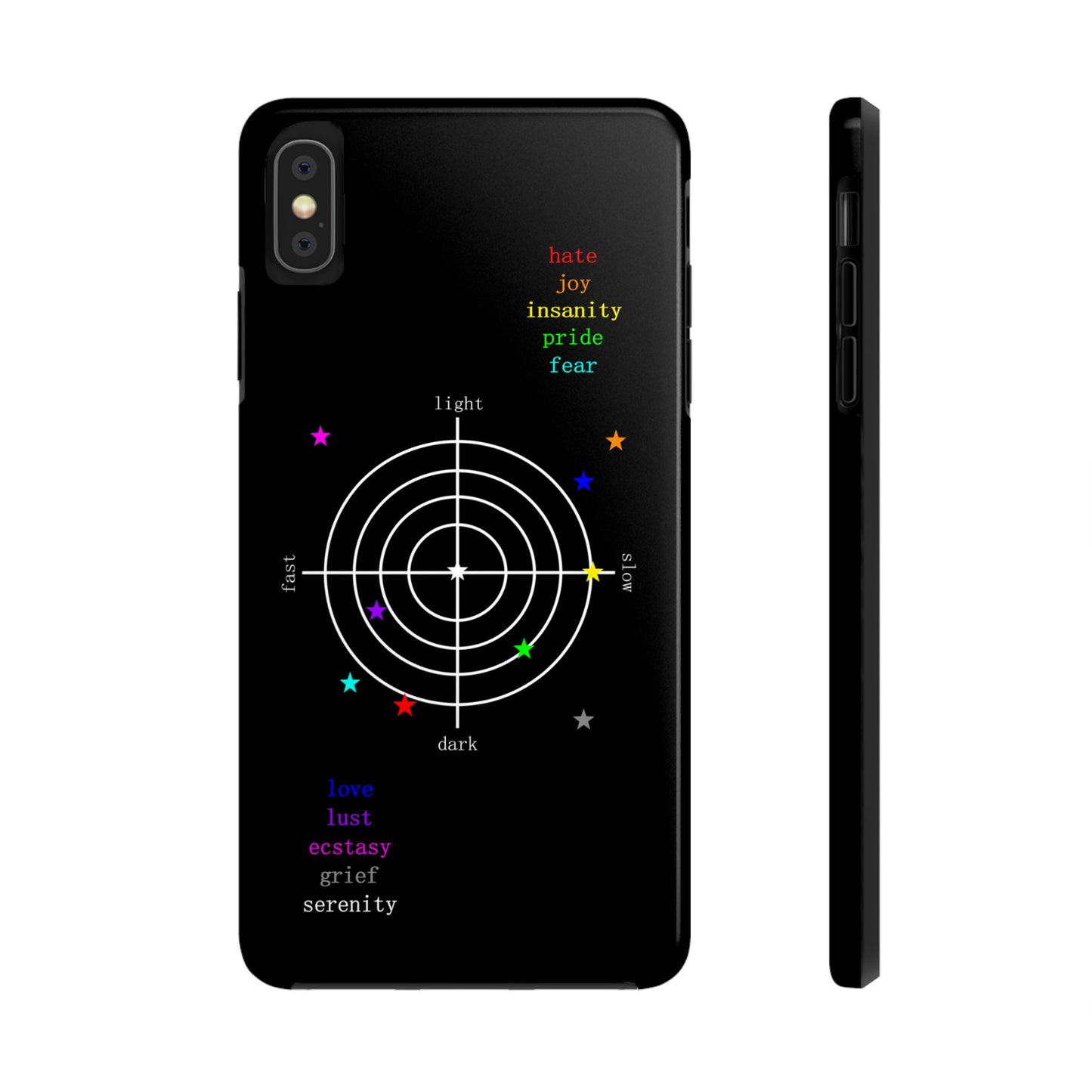 "i feel things" Phone Case